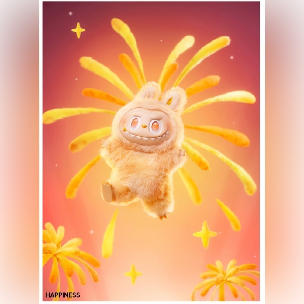 1 Labubu Blind Box-Pop Mart Big into Energy Figure- Happiness - Picture 2 of 10